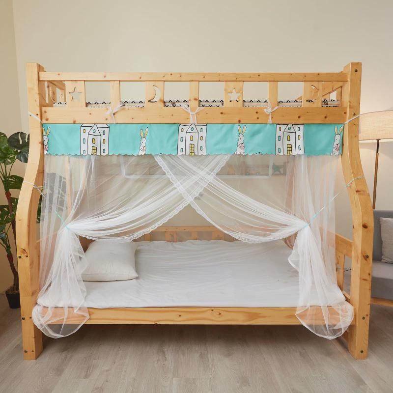 1Z5X家用子母床蚊帐上下铺双层床儿童公主床遮光床帘一体式带支架,床上用品,蚊帐,淘宝优惠券,粉丝福利购,淘宝优惠卷