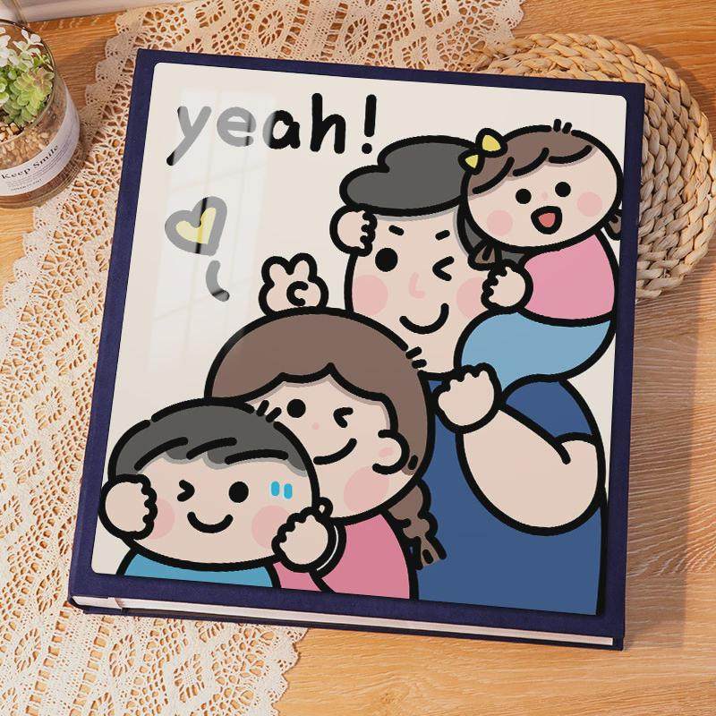 相册本纪念册宝宝儿童成长记录册家庭影集56寸照片收纳大容量相簿,节庆用品/礼品,相册/相簿,淘宝优惠券,粉丝福利购,淘宝优惠卷