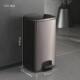 厨房垃圾桶家用不锈钢脚踏式 办公室带盖脚踩大容量大号商用卫专货