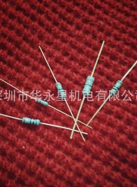 ，生产厂家色环固定电阻金属膜电阻1/8w1/4w1/2w1w2w3w5ws