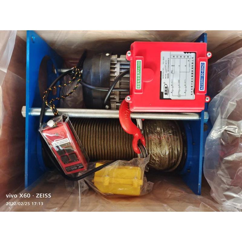 1卷扬机建筑德式电动葫芦提升机家用0v多功能380小吊机22小型吨v