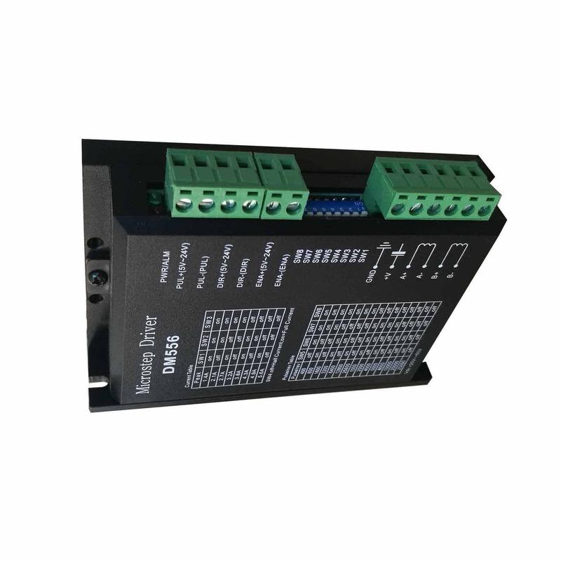二相细分dm5565.6a128步进电机驱动器dc20-50v直流电压