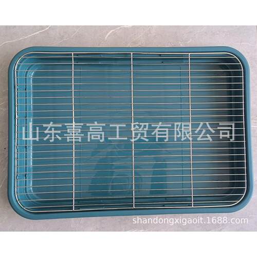爪墅狗厕所不锈钢网架狗便盆宠物狗屎盆防踩屎防踩尿宠物狗砂盆