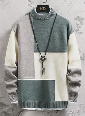 rendy Spring Sweater Loose Thermal Thick Sreetwear Men Winte