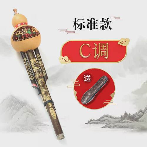 紫竹葫芦丝乐器调降bc调初学小学生专用中学专业防摔胡芦丝儿童