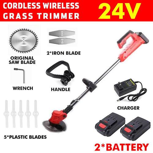 充电式割草机电动割草机小型家用除草机手持供应