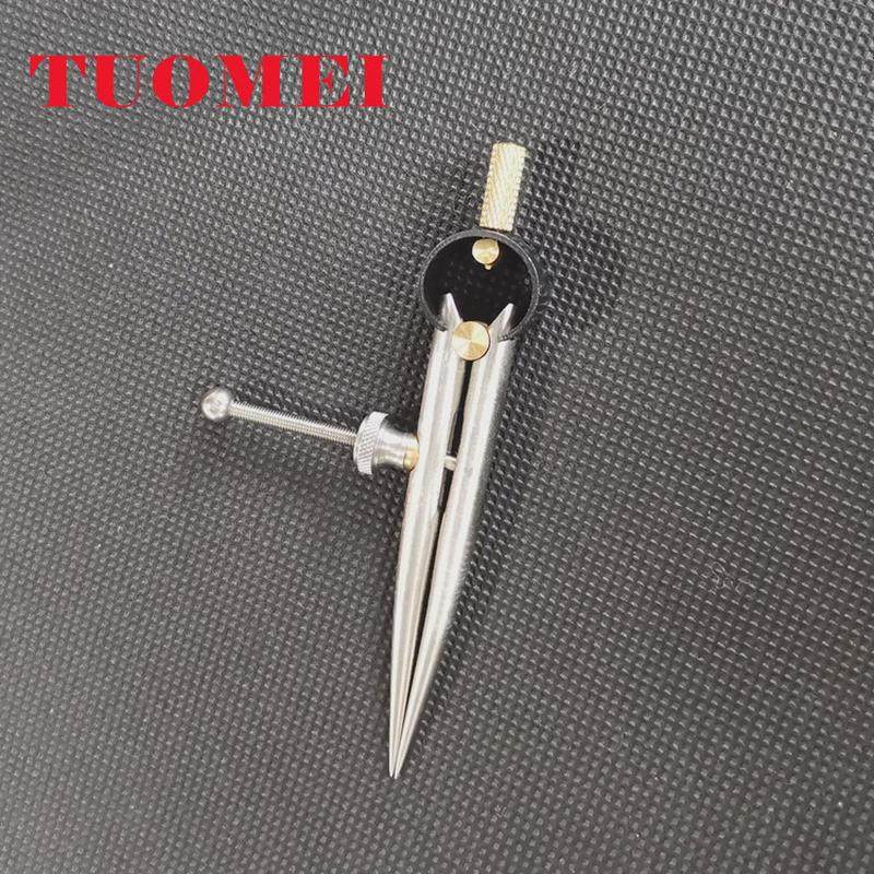 拓玫间距规弹簧卡规分规圆规皮革划线规工具圆腿不锈钢,五金/工具,量规,淘宝优惠券,粉丝福利购,淘宝优惠卷