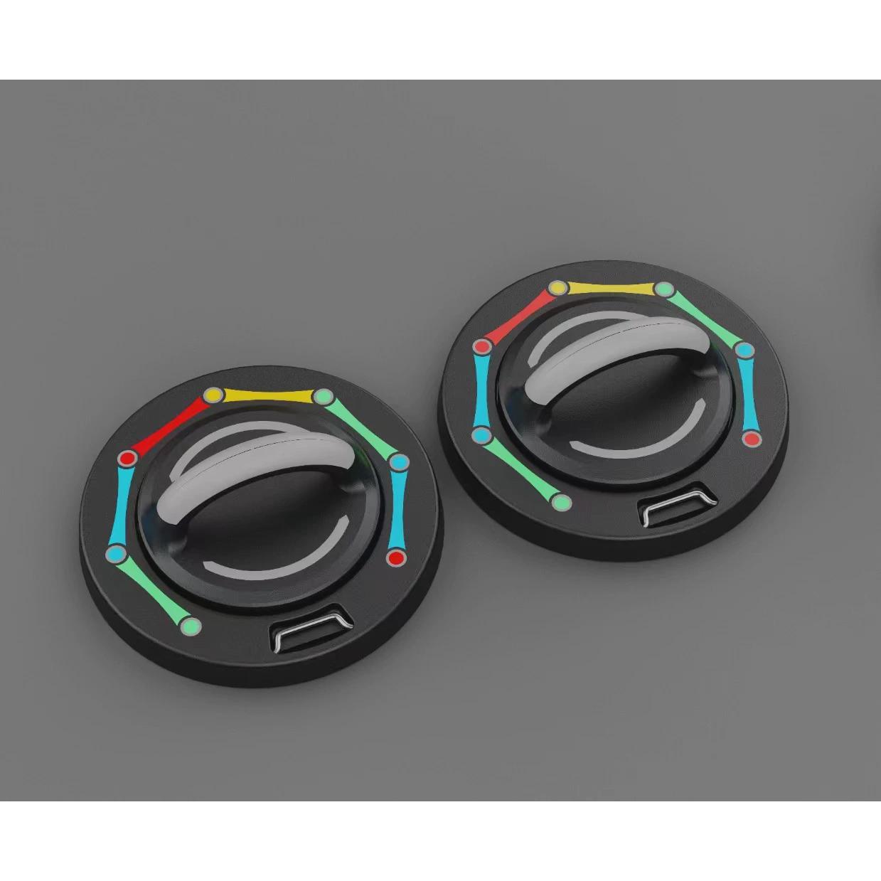 俯卧撑俯卧撑腹器健腹轮训练器胸肌腹肌辅助器臂力滚轮式地板卷