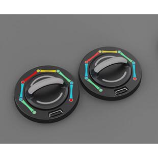 俯卧撑卷腹器健腹轮辅助胸肌腹肌训练器器臂力滚轮式地板俯卧撑