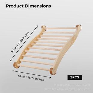 木制桑拿房靠背汗蒸房枕头S型桑拿靠背木制波浪形桑拿房配件