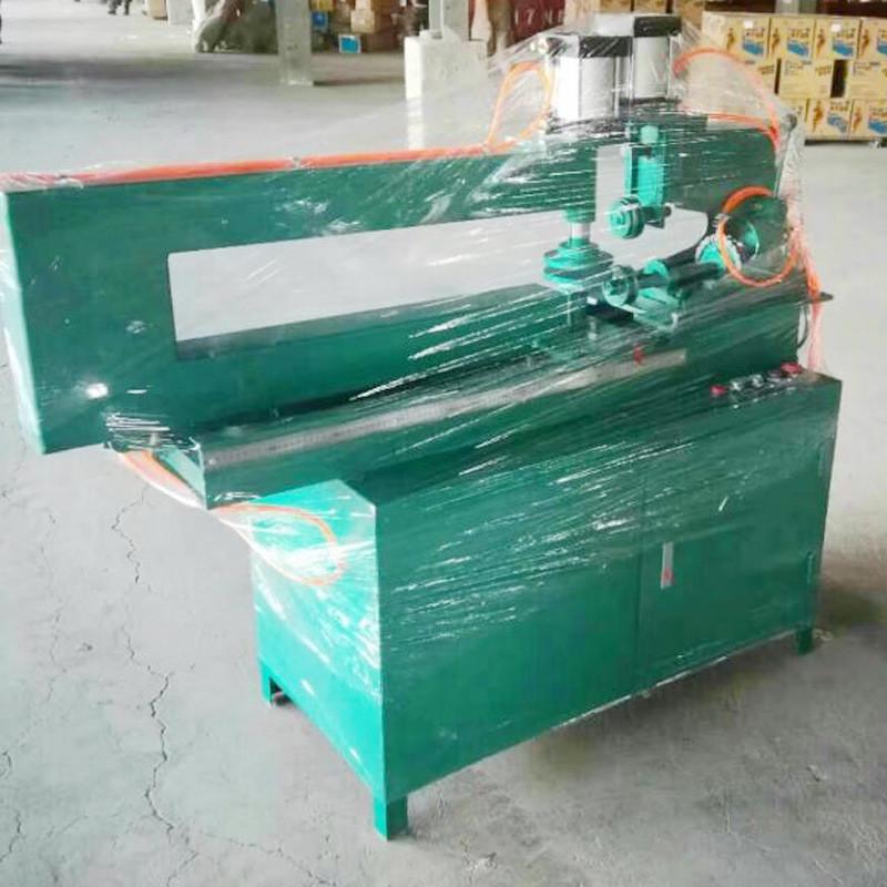 不锈钢圆盘封头动机三角警示牌翻边机电压边交通标示牌切圆压边机