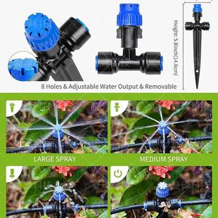 新款滴灌套装灌溉系统自动园林工具水滴式浇花系统自动浇花器