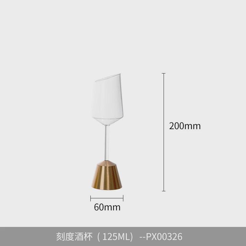 酒柜淳金属底座轻者金色水晶玻璃酒壶酒杯套装餐厅晶个性装饰