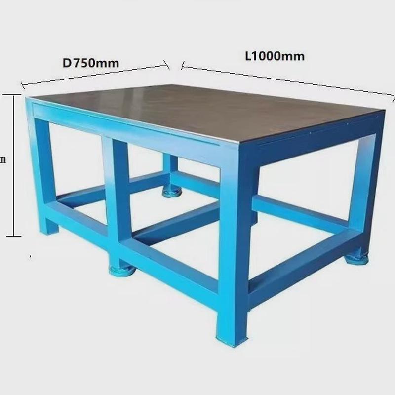 重型训修模钳工工作台抽屉式加厚纯钢板装配钳工桌焊接实钳工台