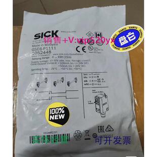 现货供应全新未开封德国西克SICK光电GSE6-P1111，订货号:1052448