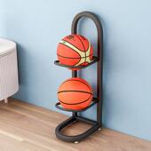 篮球收纳架家用室内足排球架羽毛球收纳筐儿童置球架球类置物架子