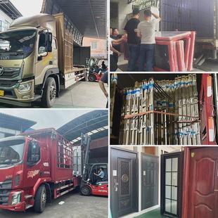 热销出租屋卧室门公寓宿舍住宅房间门套装新中式卧房门锌合金门电