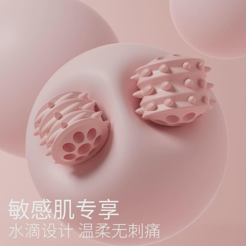 狼牙棒小腿肌肉放松神器滚轮轴瘦腿琅琊棒深度按摩筋膜棒瑜伽器材