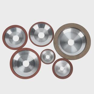 碗型树脂金刚石砂轮碗形磨片磨盘50/150万能磨刀机钨钢合金砂轮