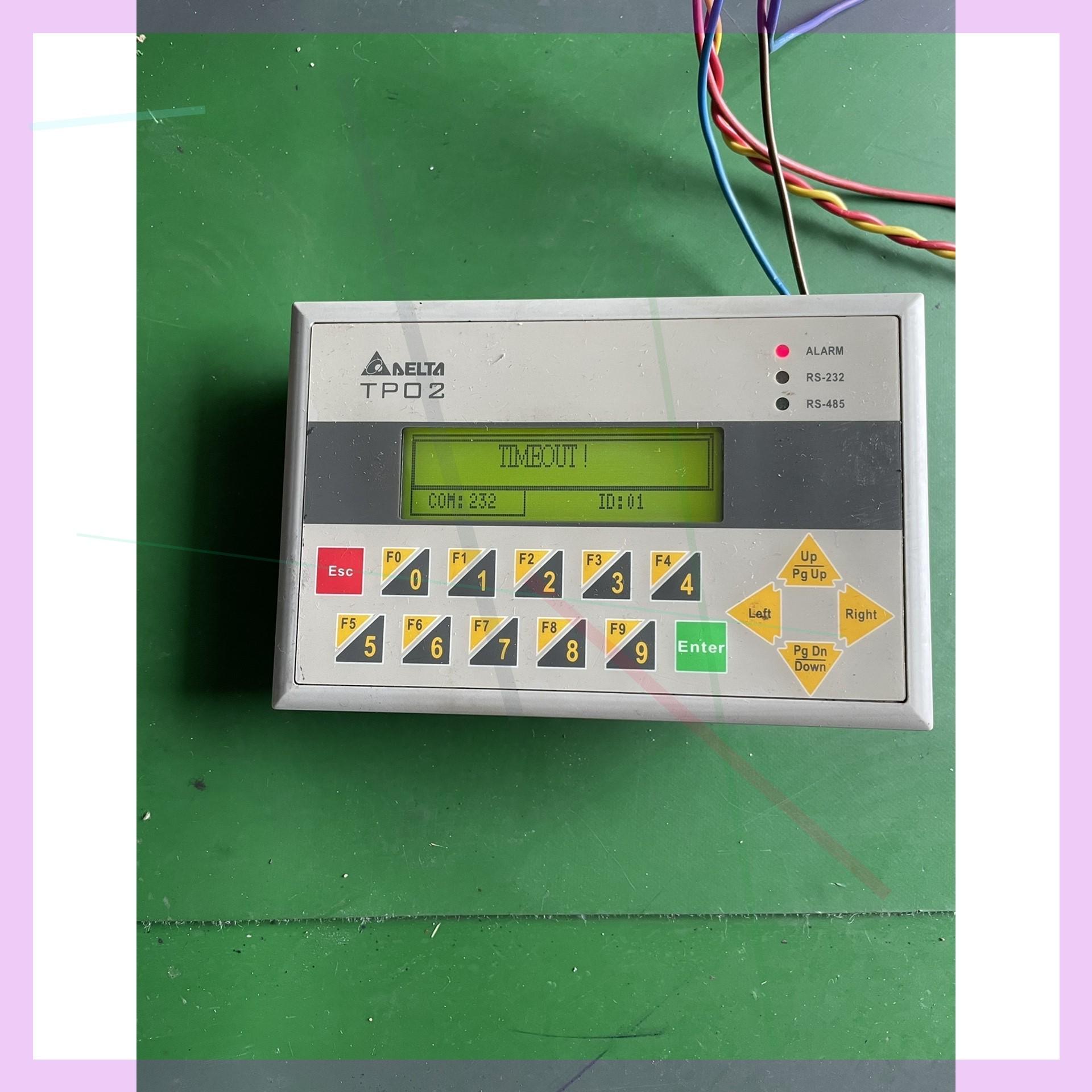 议价台达文本TP02G-AS1,二手拆机 成色如图 实图拍摄