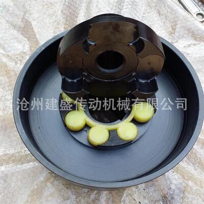 梅花弹性联轴器MLL制动轮梅花弹性联轴器弹性垫联轴器