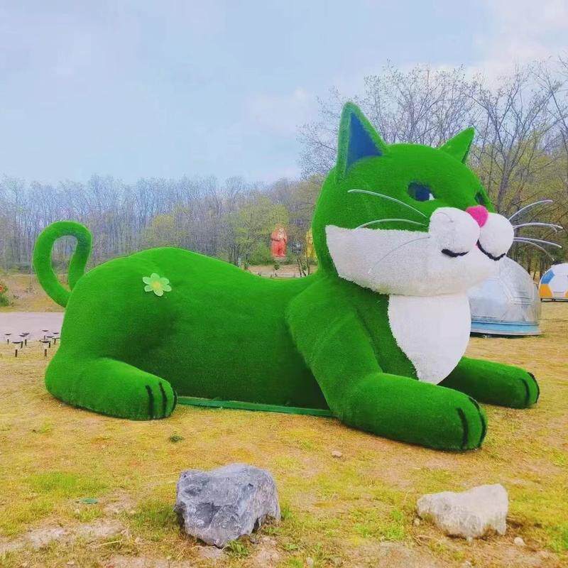 仿真绿雕工艺品大型景区户外绿雕工艺品造型雕塑仿真绿雕工艺品