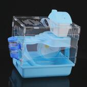 仓鼠笼子仓鼠笼用品金丝熊层别墅仓鼠单双窝套餐混搭版 亚克力城堡