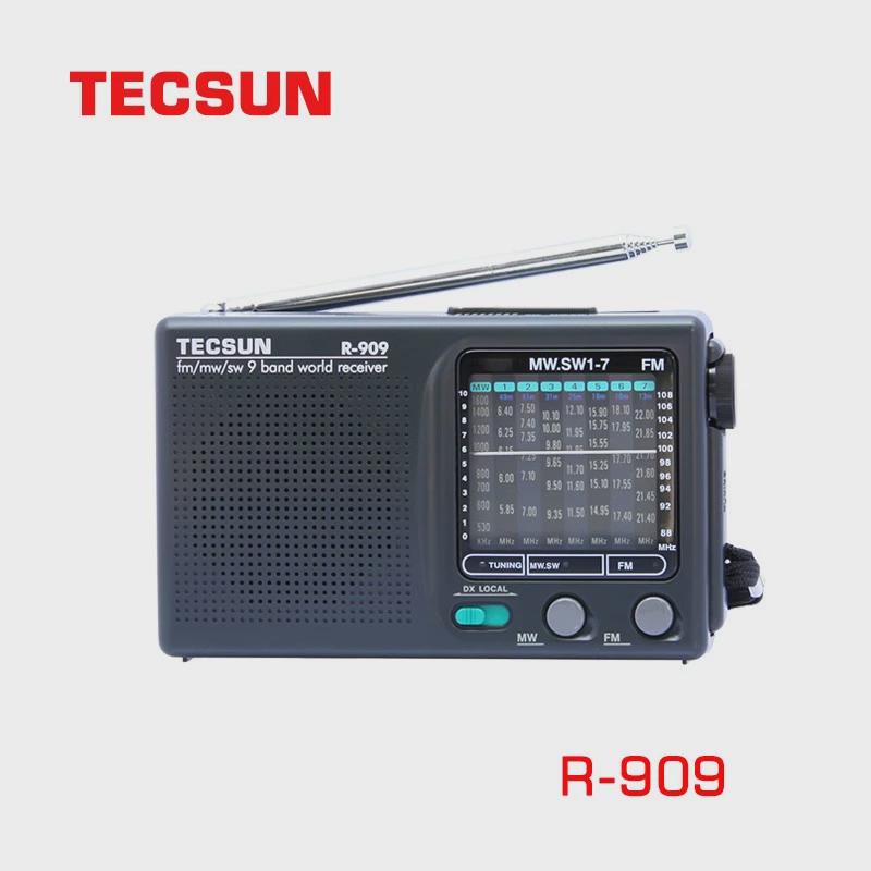 Tecsun/德生 R909收音机老人收音机全波段新款便携式广播半导体