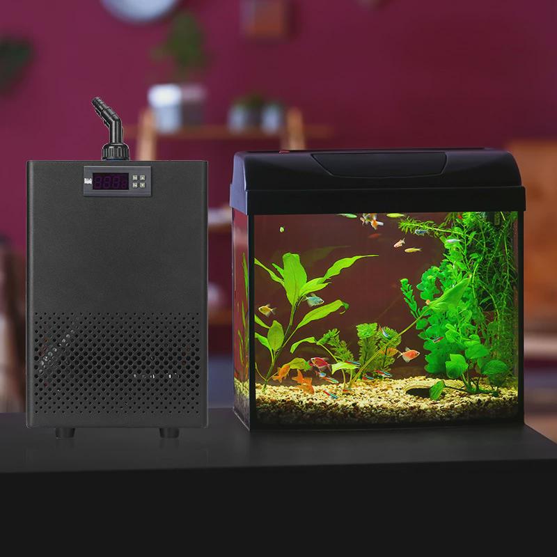 鱼缸冷水机制冷机家用静音水族箱降温制冷器迷你压缩机水冷机小型