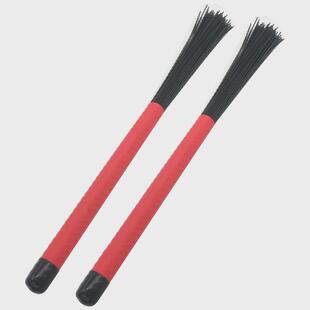 架子鼓鼓刷箱子鼓鼓刷尼龙波浪形鼓刷束棒波浪鼓刷多色可选