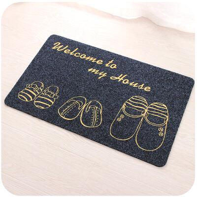 .The door mats on the doormat mat carpet mat door rub kitch