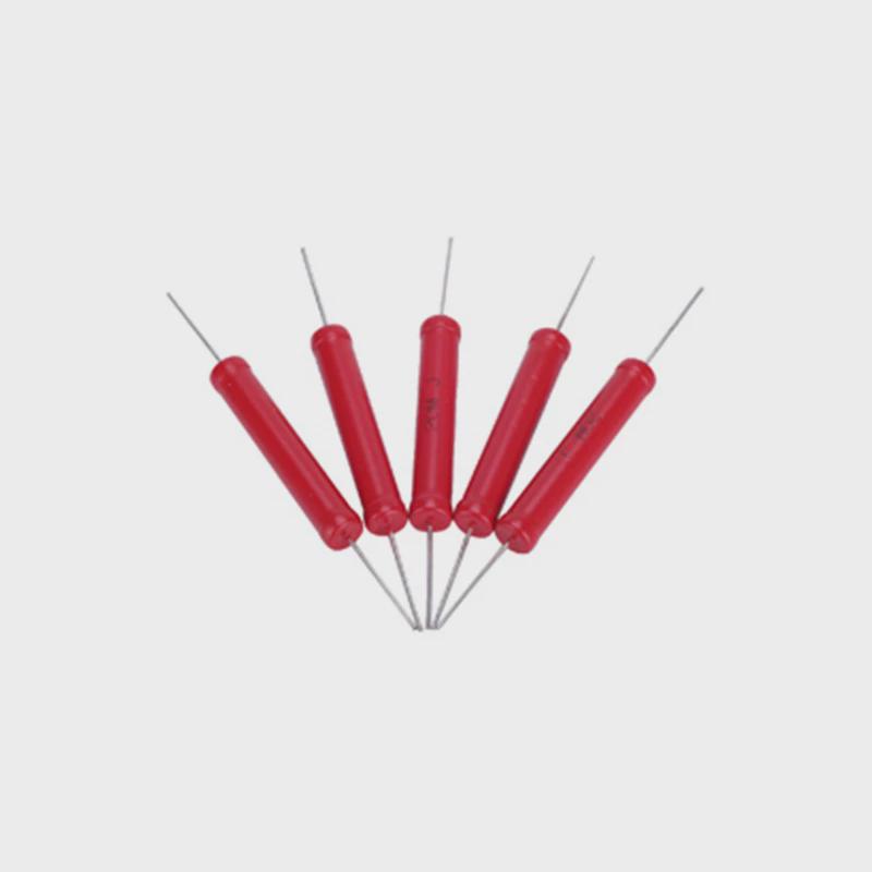 ri80高压玻璃釉电阻器5w1m50m5%高压限流分压负载精密电阻