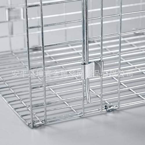 折叠具宠物笼流浪救助笼冲救猫笼金属镀锌宠物用品笼子厂家供应