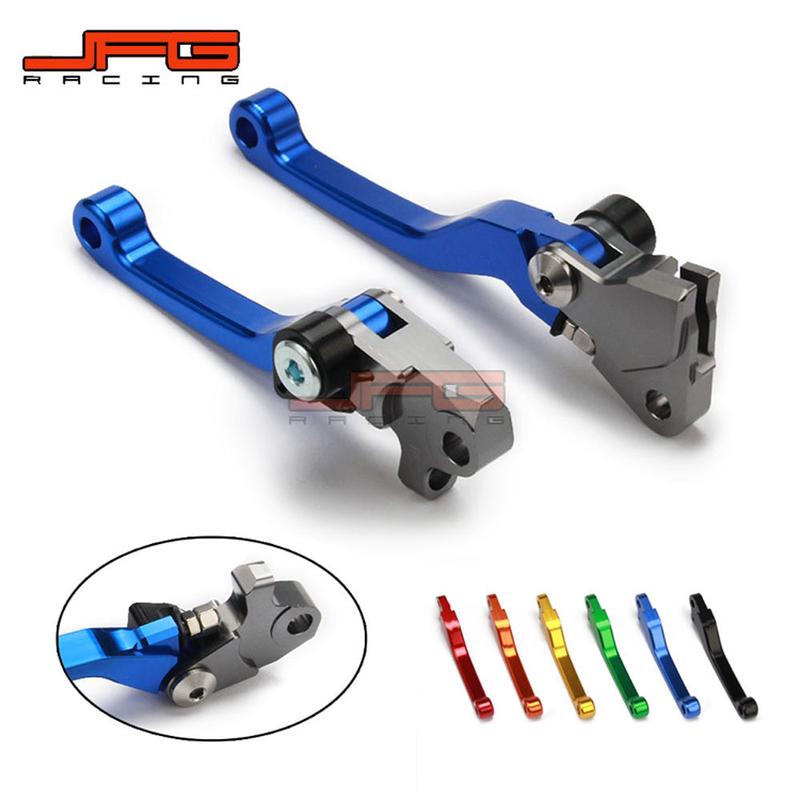 适用于YZ125/250YZ250F/450F越野摩托车改装CNC牛角刹车把离合把
