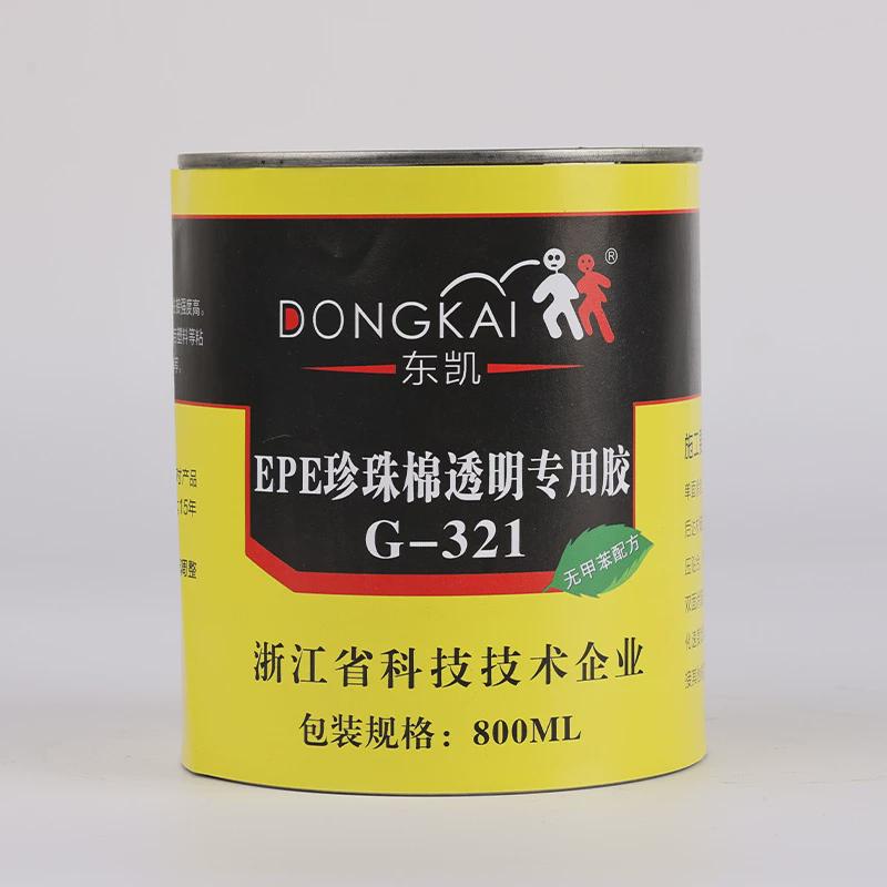 东凯321epe珍珠棉胶水海绵胶泡沫胶隔热板胶透明胶水防水胶软性