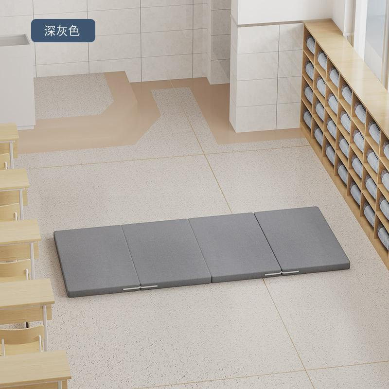 学生午睡垫折叠午休垫小学生专用便携打地铺睡垫儿童可折叠海绵垫
