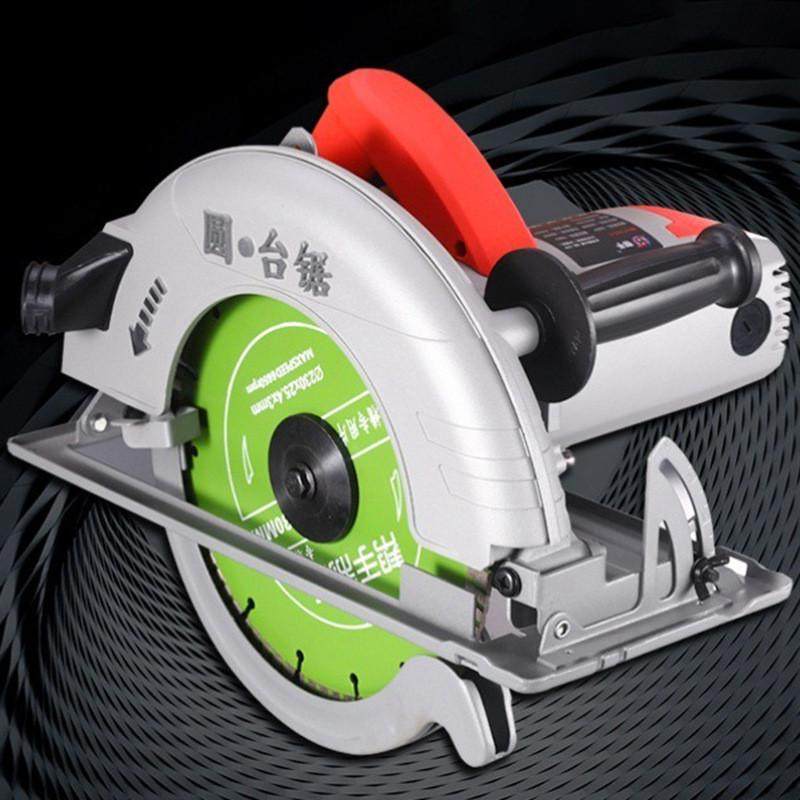 帮手9寸圆锯45度角切割可切木材石材推拉式电动锯电圆锯墙壁开槽,五金/工具,切割机,淘宝优惠券,粉丝福利购,淘宝优惠卷