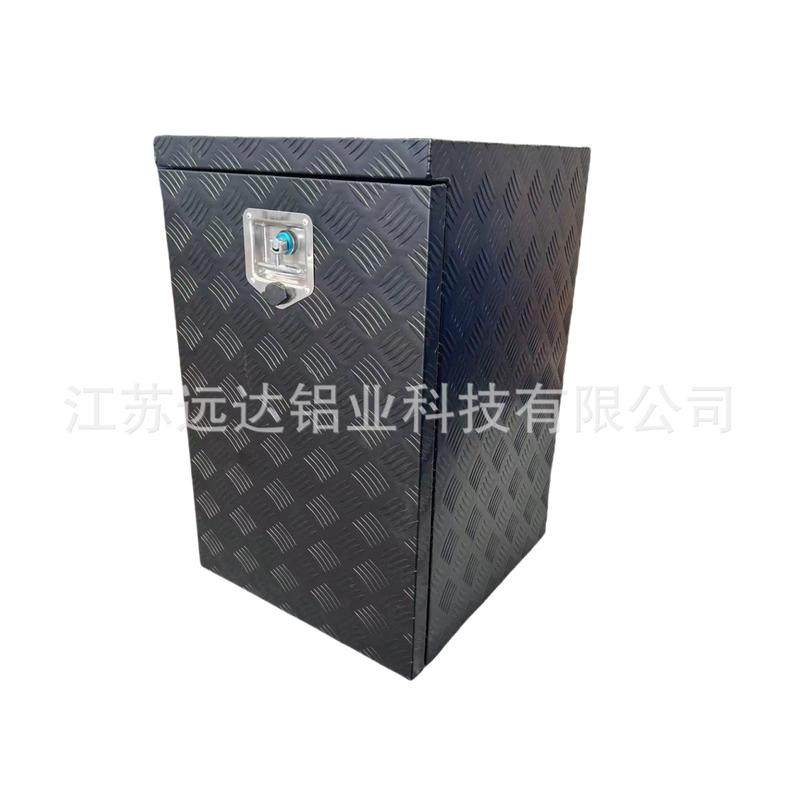 黑色车载房车工具箱铝合金卡车工具箱多用途铝箱收纳存储模组