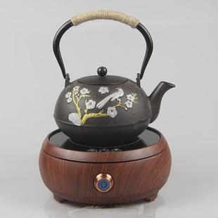 家用生铁壶茶具烧水煮茶电陶炉铁壶套装 铁壶铸铁泡茶铁茶壶日式