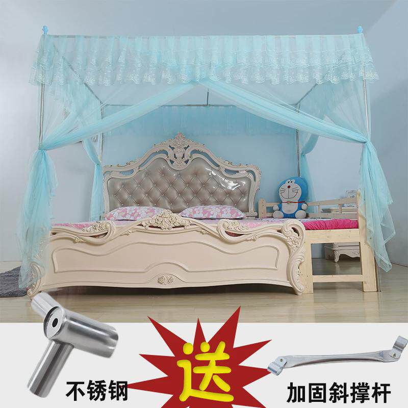 ki9s定做订制蚊帐加宽尺寸特殊小母子拼接合并皮床布艺榻榻