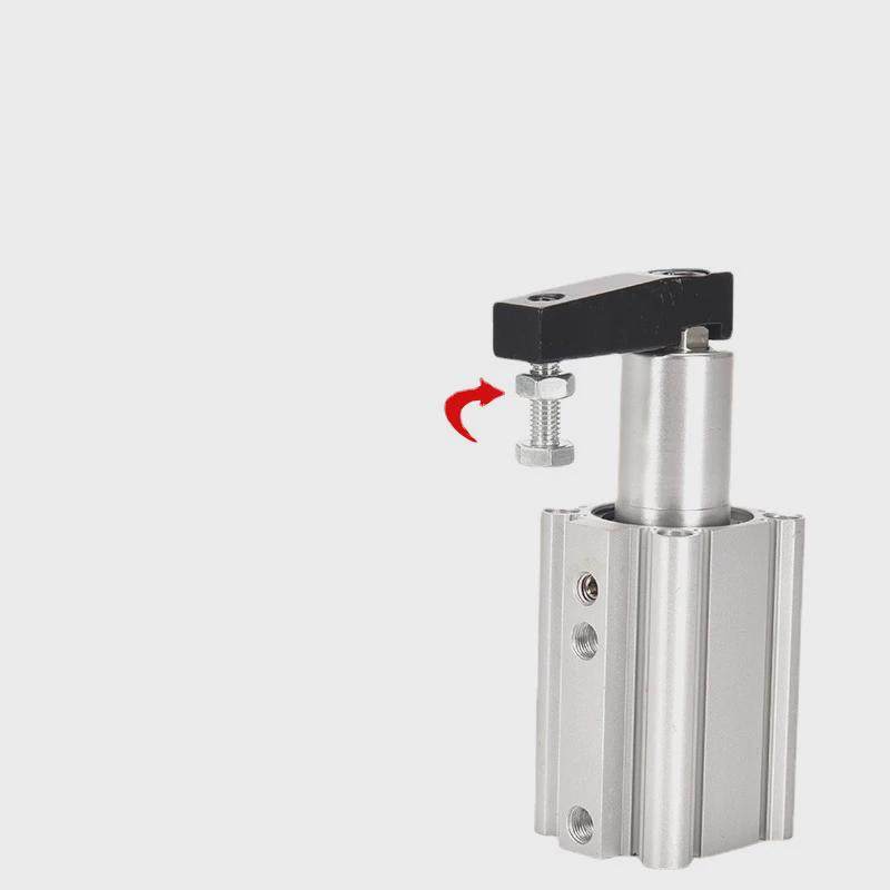 smc型气缸气缸转角夹紧下压90度气动mkb32-10r转角旋转