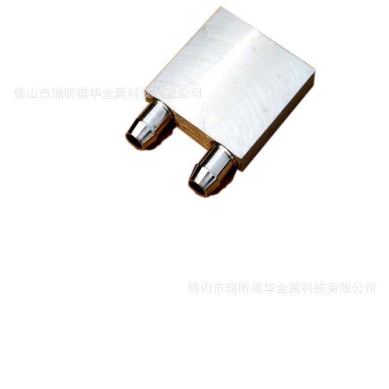可定制生产优质铝合金CPU散热半导体制冷片水冷头40x240x12