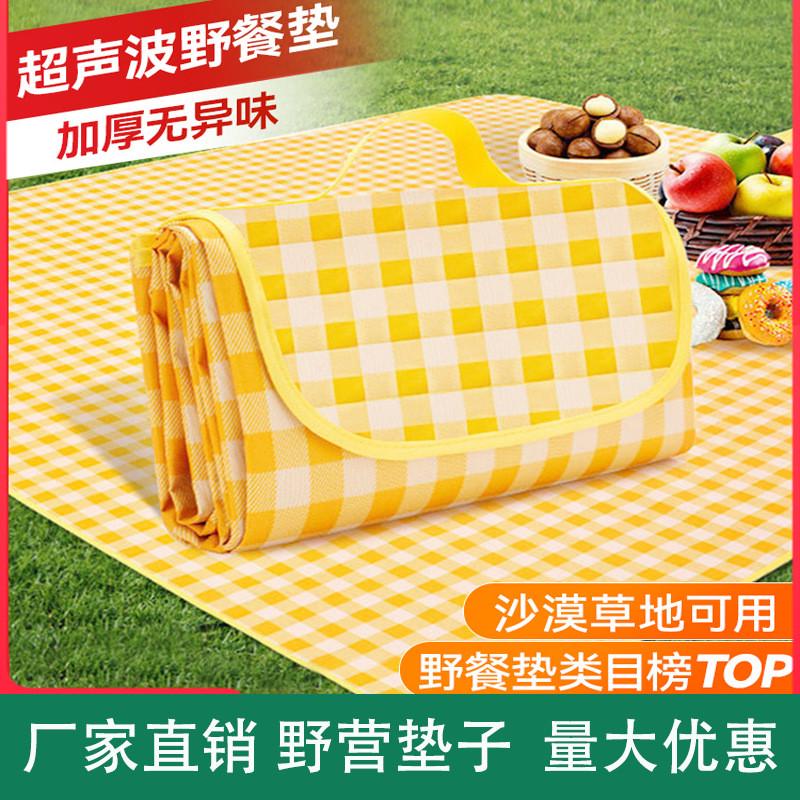 野餐垫防潮垫加厚户外野炊野营沙滩帐篷地垫防水草坪垫子便携郊游