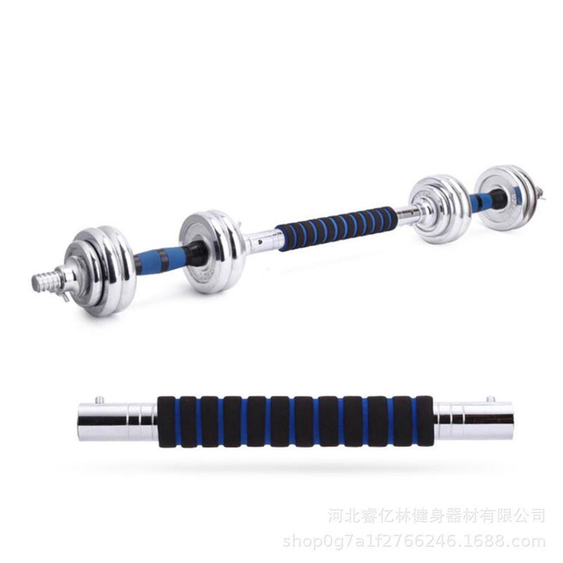 哑铃男士健身家用电镀实心哑铃纯铁20公斤杠铃30kg可调节重量器材