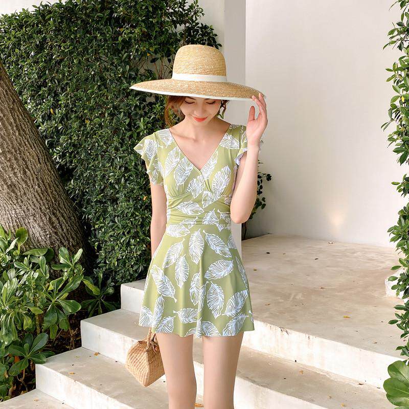 泳衣女款夏连体显瘦遮肚保守微胖女孩遮肉2025新款高级感温泉泳装