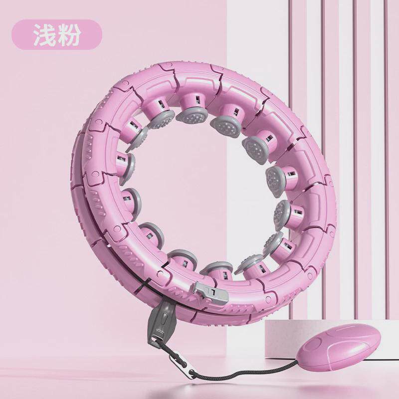 智能按摩呼啦圈收腹美腰加重健身器环形按摩男女通用不会掉呼啦圈