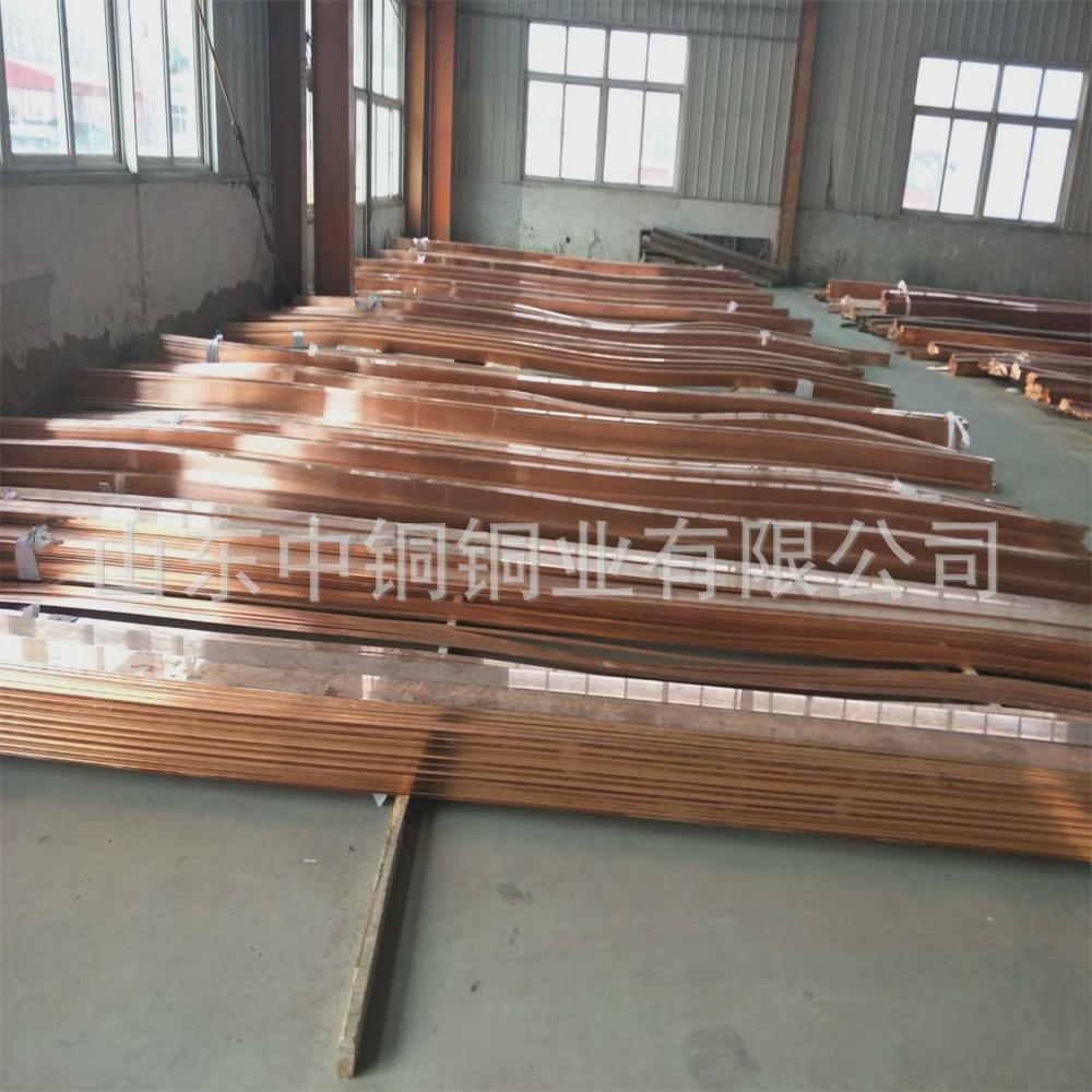 紫铜排t2母线排镀锡铜排铜排铜母排配电柜纯铜条变压器tmy