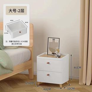 收纳柜夹缝杂物储物柜子日式 家用客厅置物柜多层抽屉式 卧室床头柜