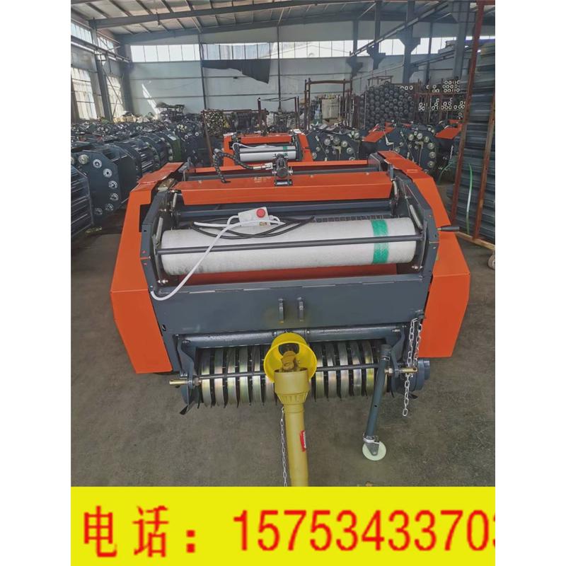 小型打捆机打捆机牧草苜蓿打包机迷你圆形