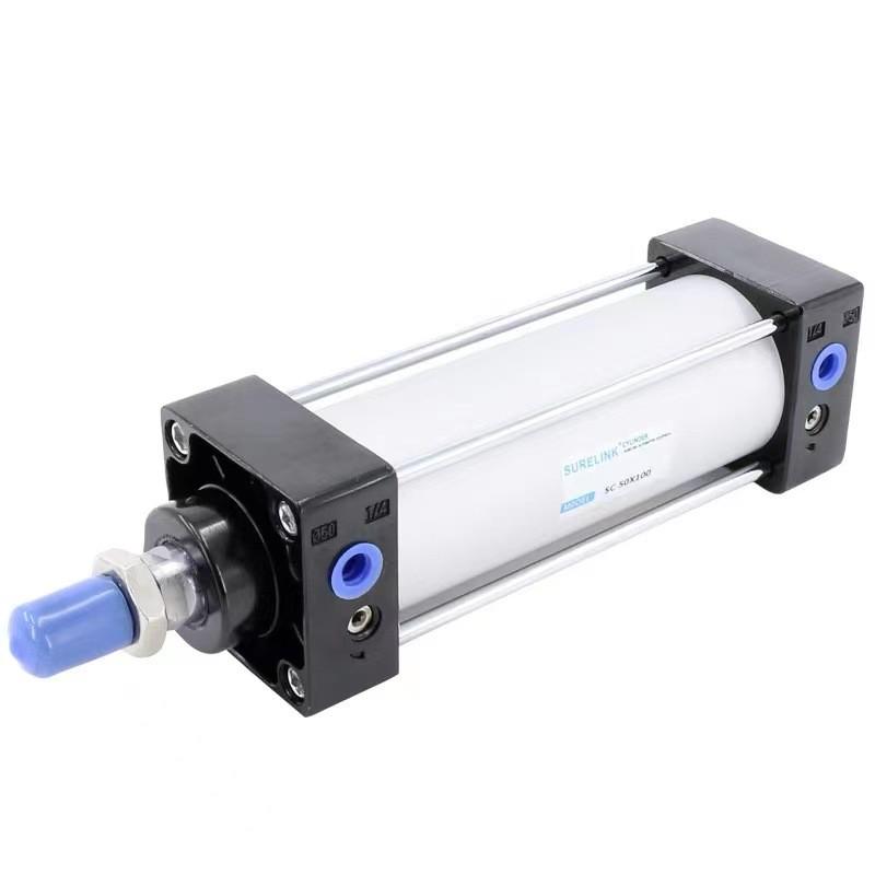 亚德客型拉标准杆式气缸sc125x50x75x100x125x150x200x250x300